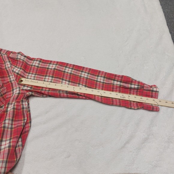 Denim & Supply Ralph Lauren Flannel Lightweight Long Sleeve Button Up Size Large - Picture 6 of 8